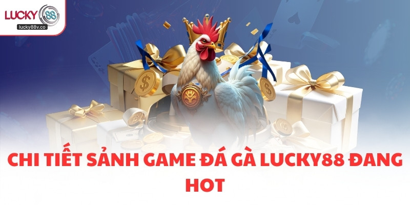 Chi tiết sảnh game đá gà LUCKY88 đang hot