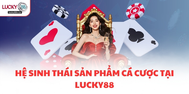 Hệ sinh thái sản phẩm cá cược tại LUCKY88