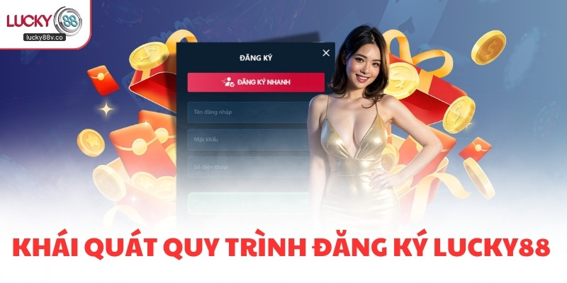 Khái quát quy trình đăng ký LUCKY88 